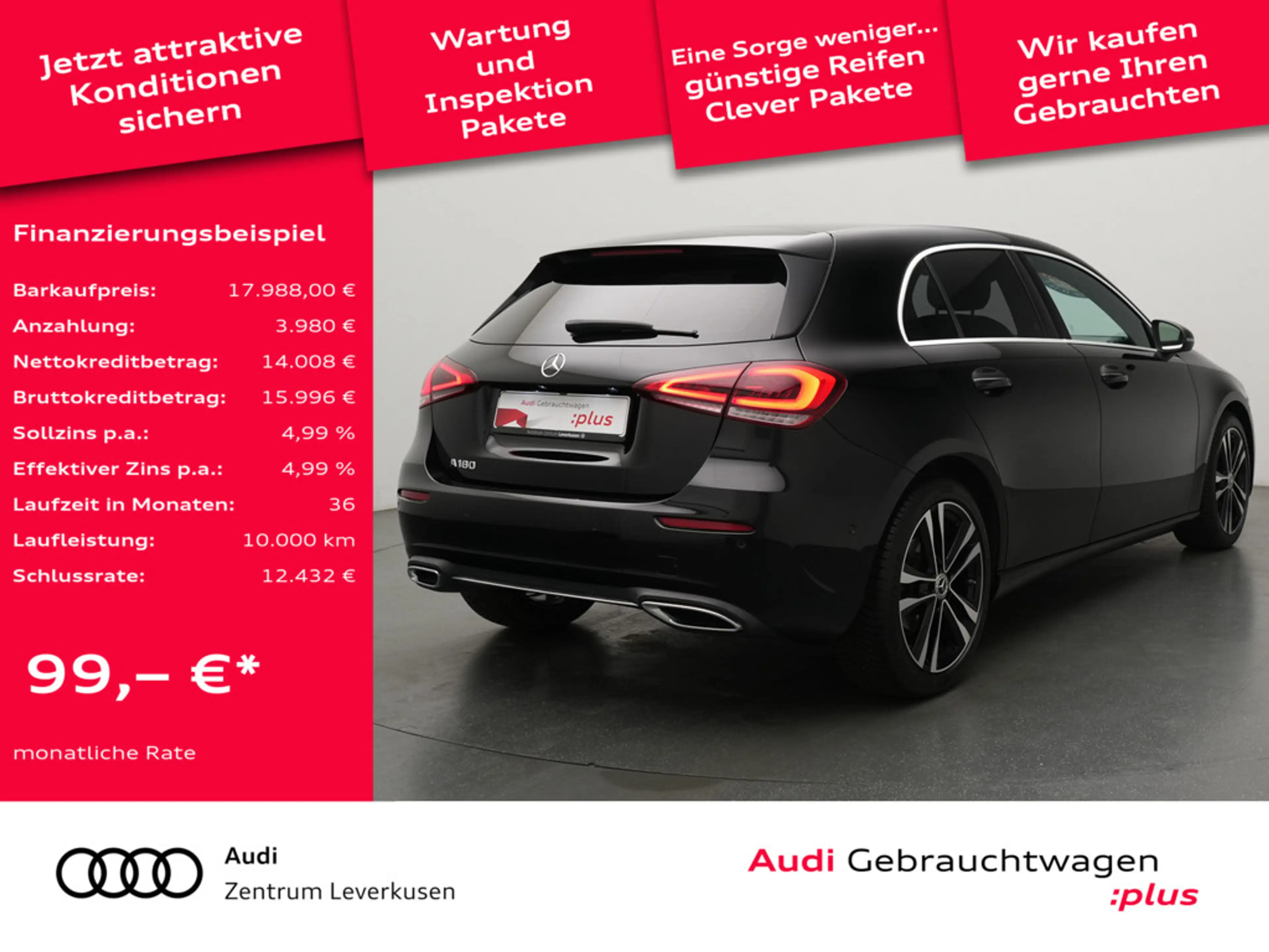 Mercedes-Benz A 180 Edition 19 VIRT NAVI SHZ LED KLIMA PTS — photo 2
