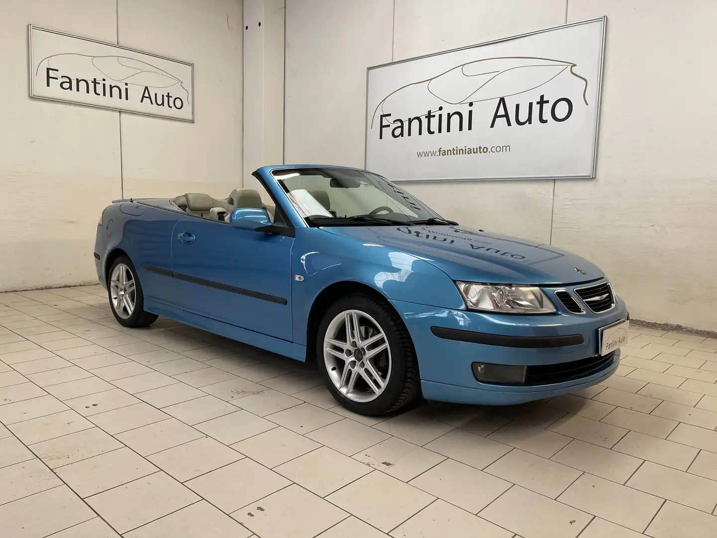 Saab 9-3 Cabrio Vector Edition 2.0t GPL-LEGGI SOTTO Blau - 1