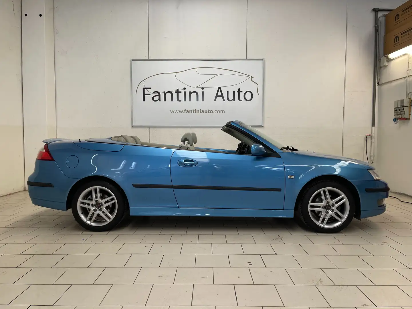 Saab 9-3 Cabrio Vector Edition 2.0t GPL-LEGGI SOTTO Blau - 2