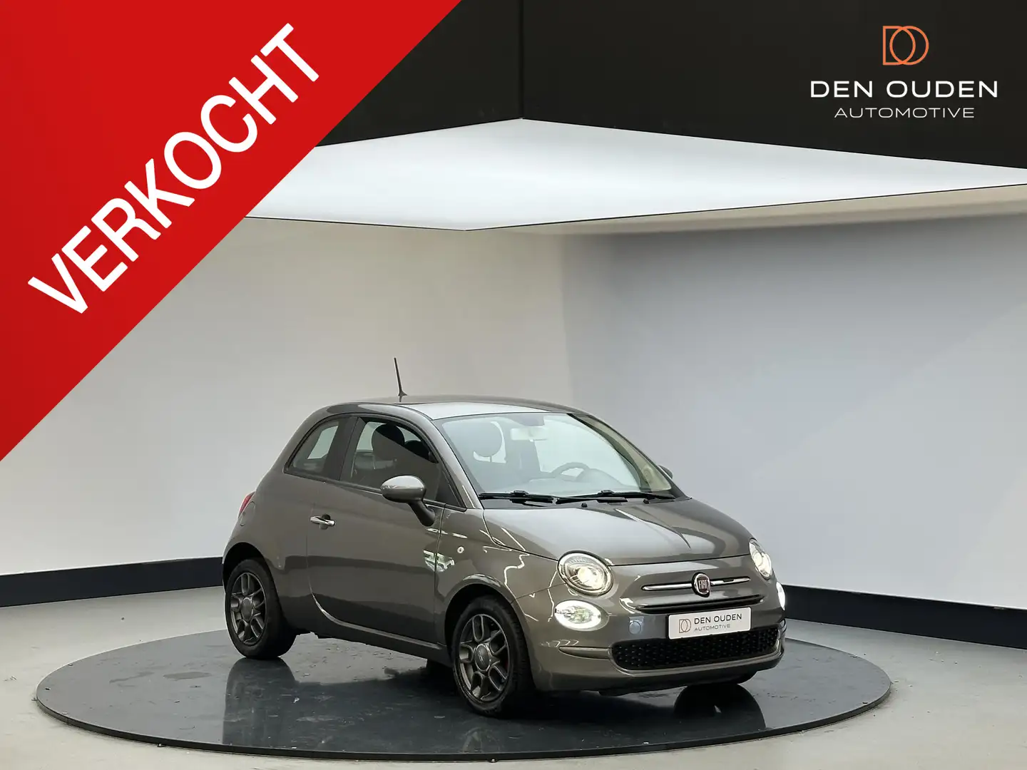 Fiat 500 1.0 TwinAir Pop | LM velgen | Bleutooth | Groot sc Grijs - 1