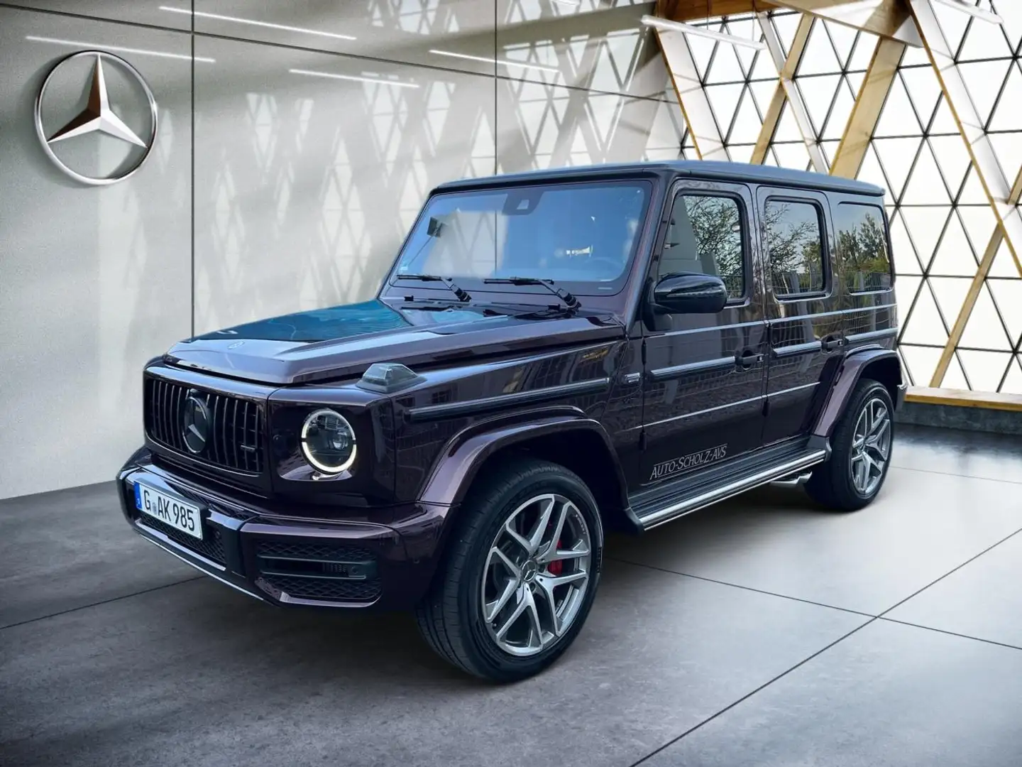 Mercedes-Benz G 63 AMG AHK*Burm*Night*StdHz*Pano*360°LEDmulti* Rosso - 2