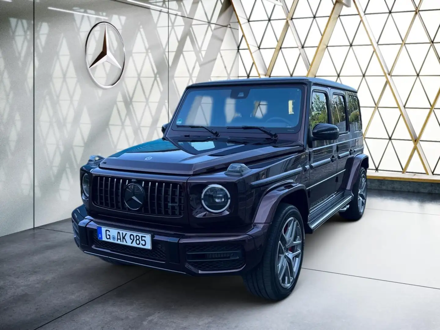 Mercedes-Benz G 63 AMG AHK*Burm*Night*StdHz*Pano*360°LEDmulti* Rood - 1