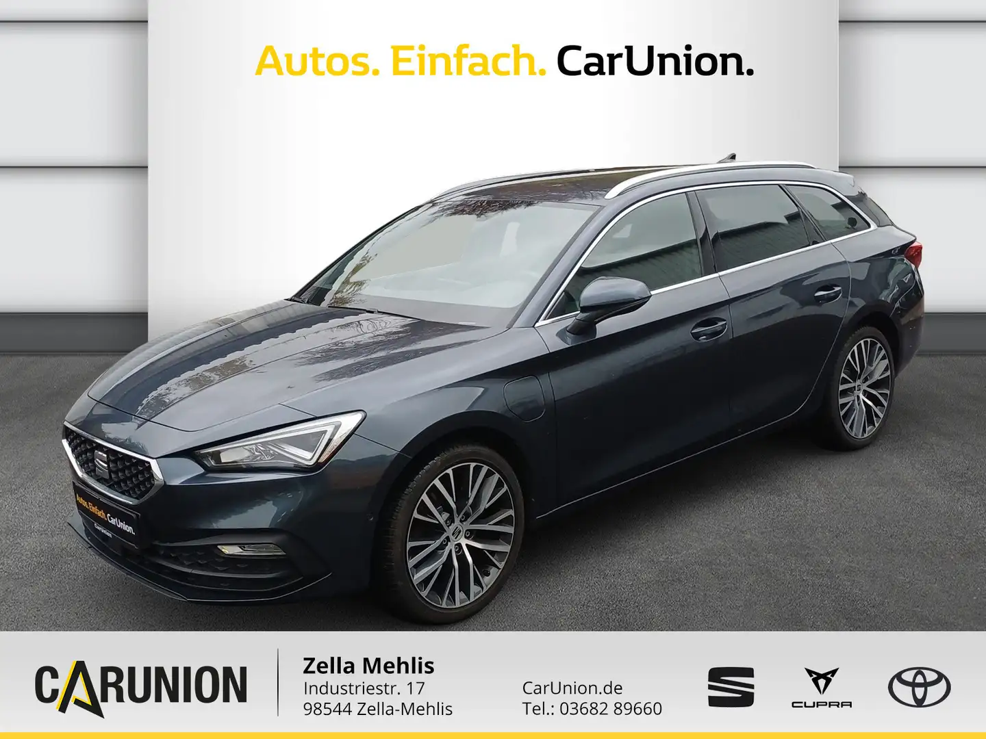 SEAT Leon Sportstourer Xcellence 1.4 e-HYBRID *AHK* Gris - 1