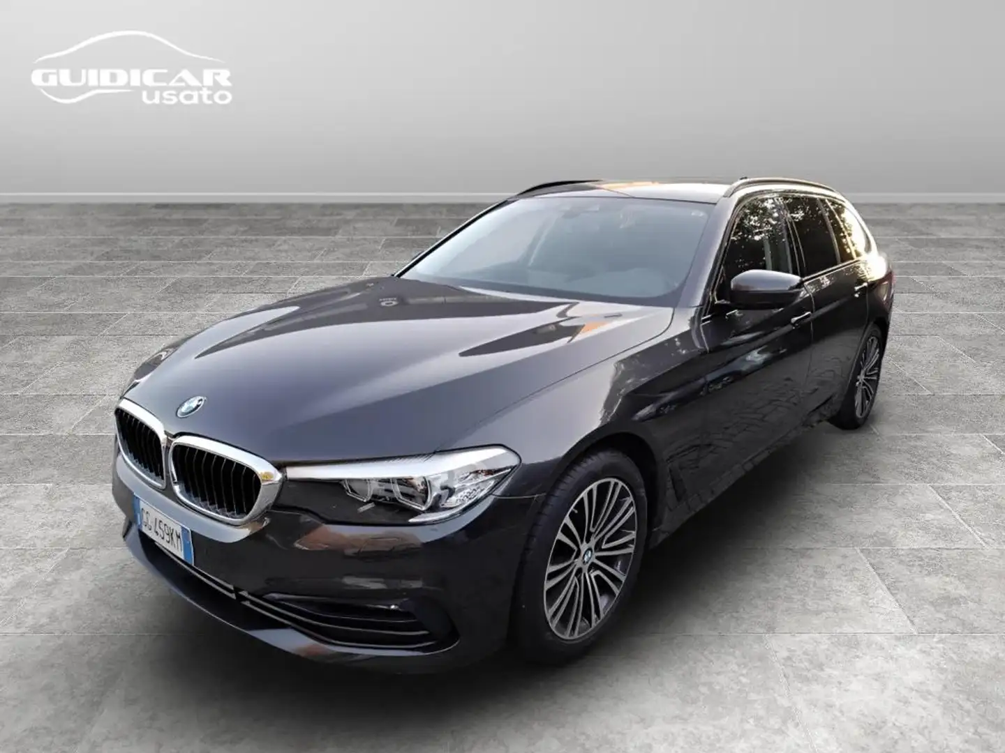 BMW 520 d Touring mhev 48V xdrive Luxury auto Gris - 1
