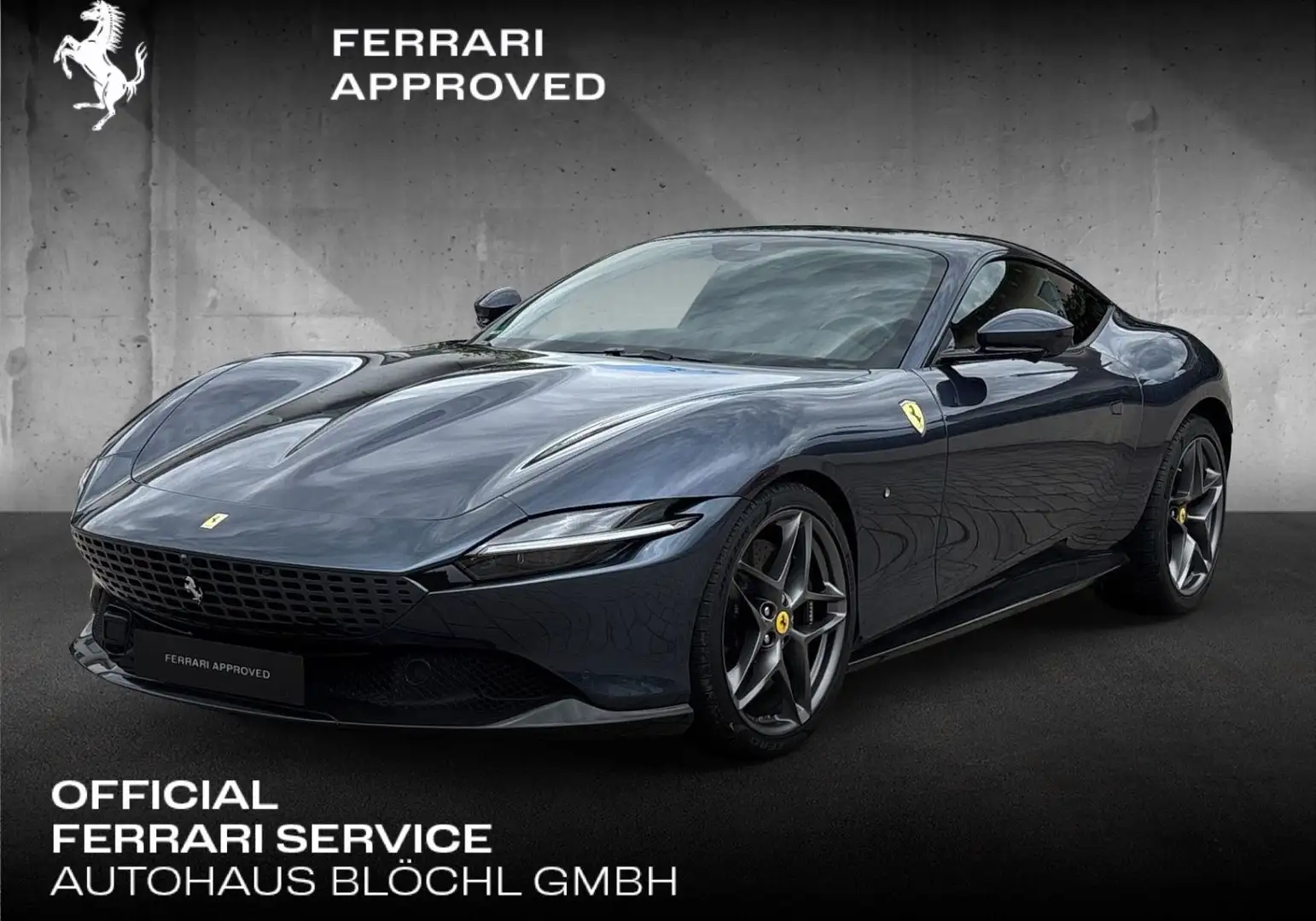 Ferrari Roma *Full Carbon*Belüftete Si.*ADAS*360° Kamera* Синий - 1