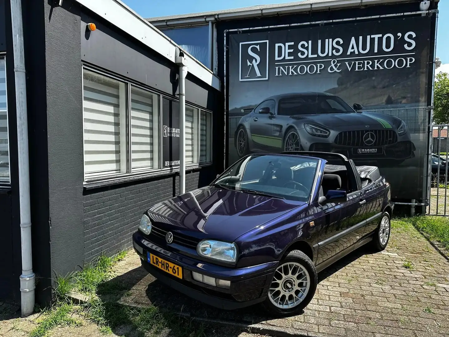 Volkswagen Golf Cabriolet 1.8 Rolling Stones 1e eigenaar Blauw - 2