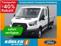 Ford Transit Pritsche DoKa 470 L4 Trend HA -31%* Blanc - thumbnail 1