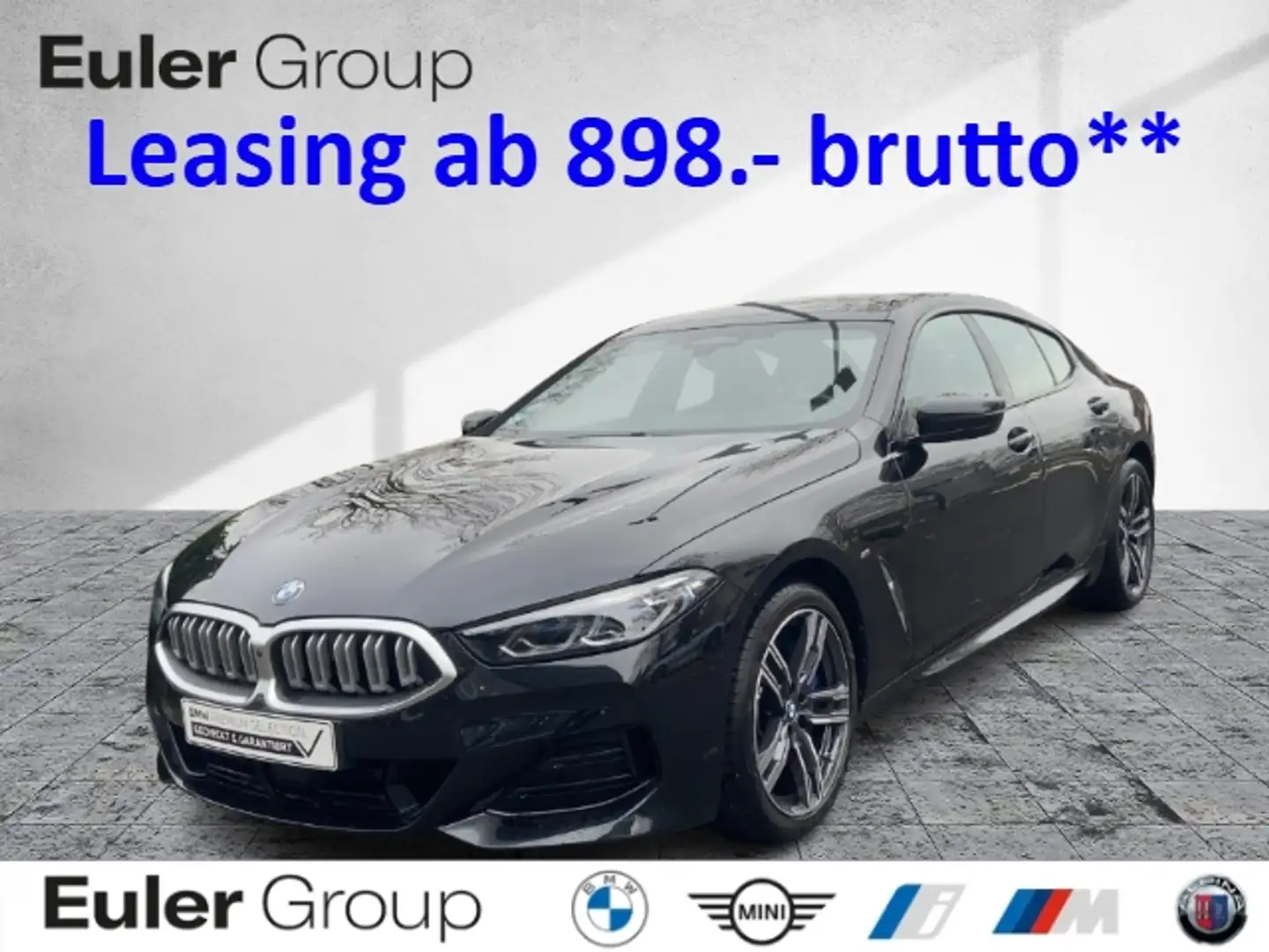 BMW 840 d xD GranCoupe M-Sport 19'' Pano Laser DA+ PA+ Kom Negro - 1