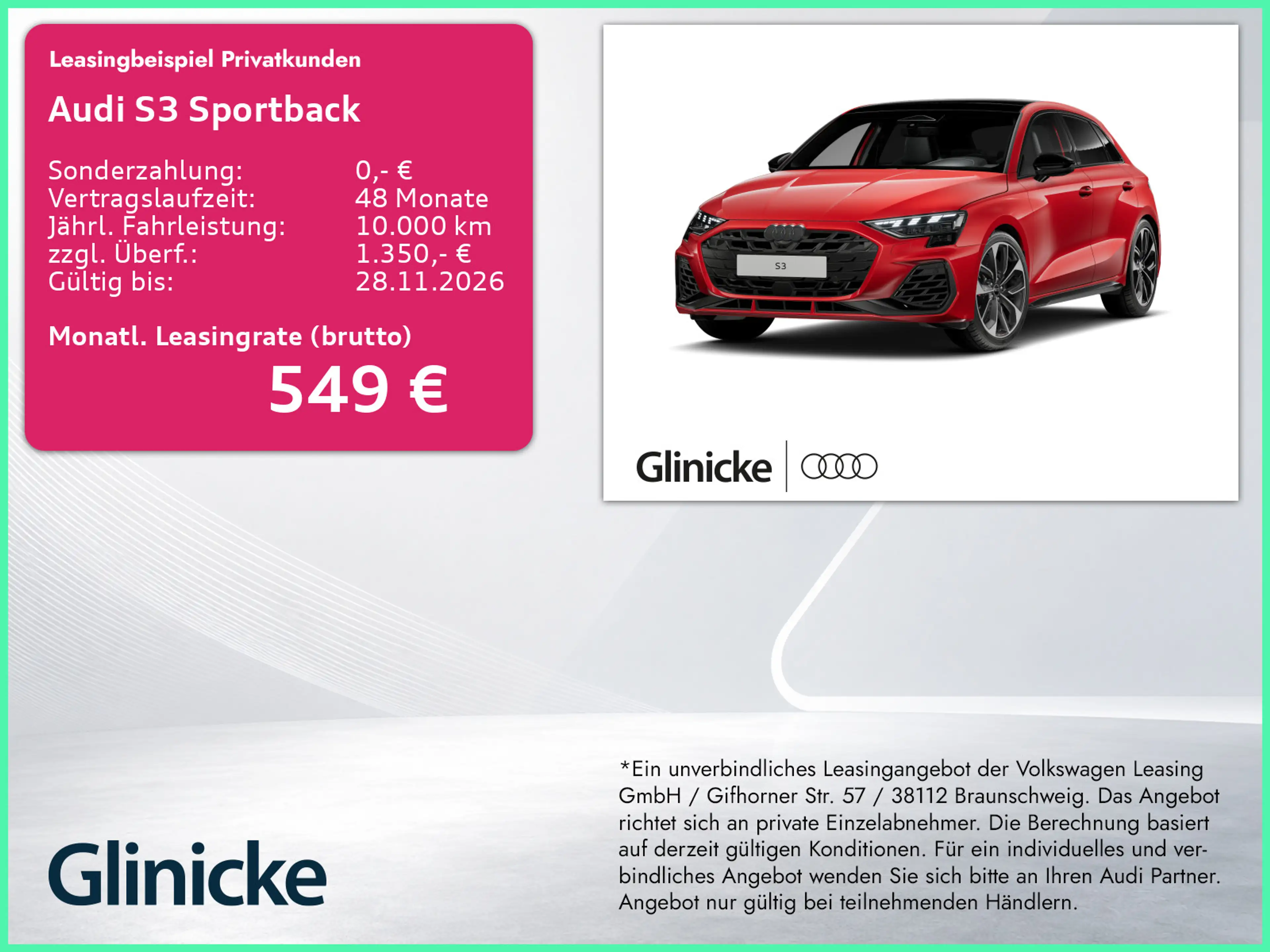 Audi S3 *Pano*Matrix*Sonos*MMI-Plus*