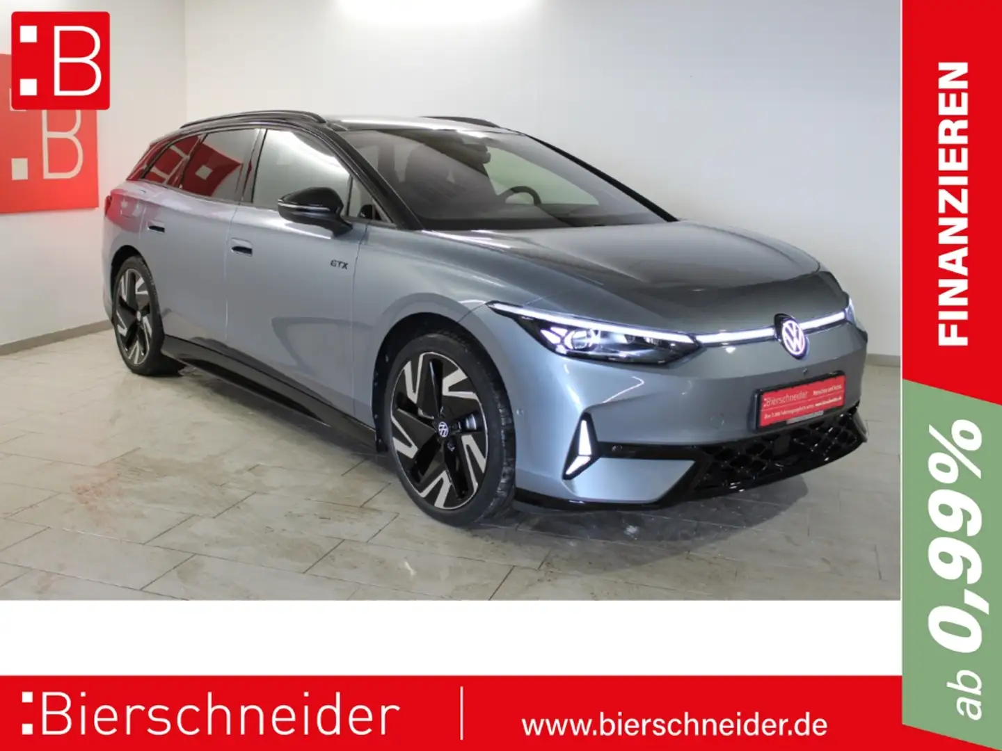 Volkswagen ID.7 GTX Tourer 4Mo. 21 PANO AHK HK WÄPU Schwarz - 1