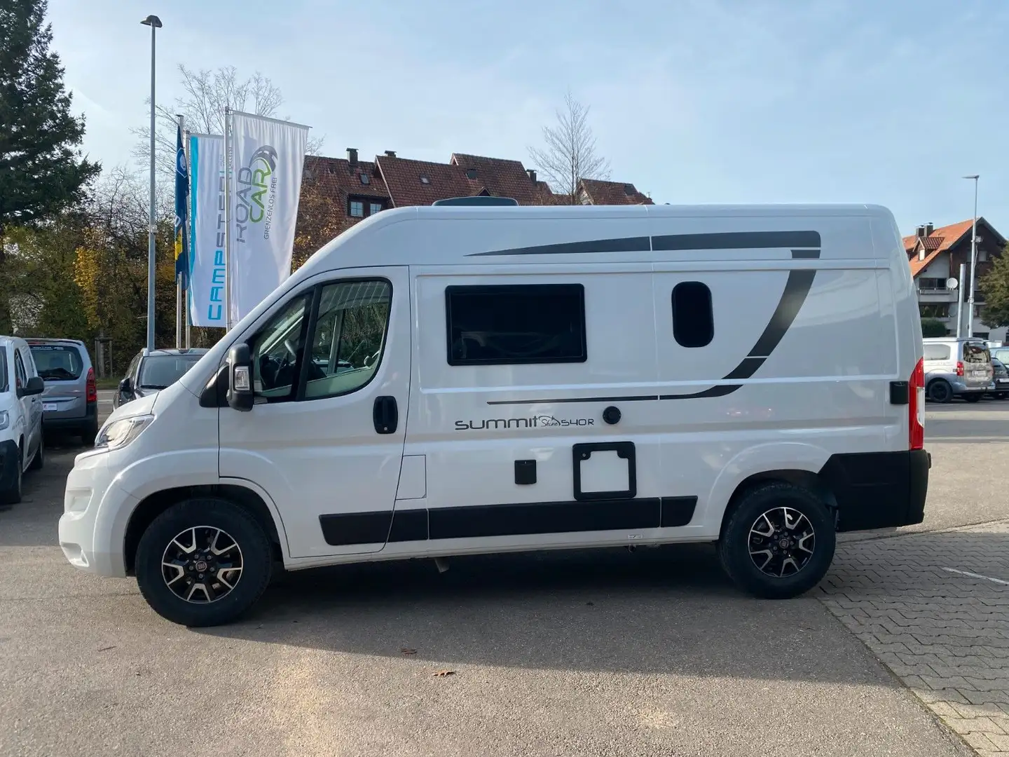 Pössl Summit 540 R Shine Fiat 140 PS *Doppelsitzbank Weiß - 2