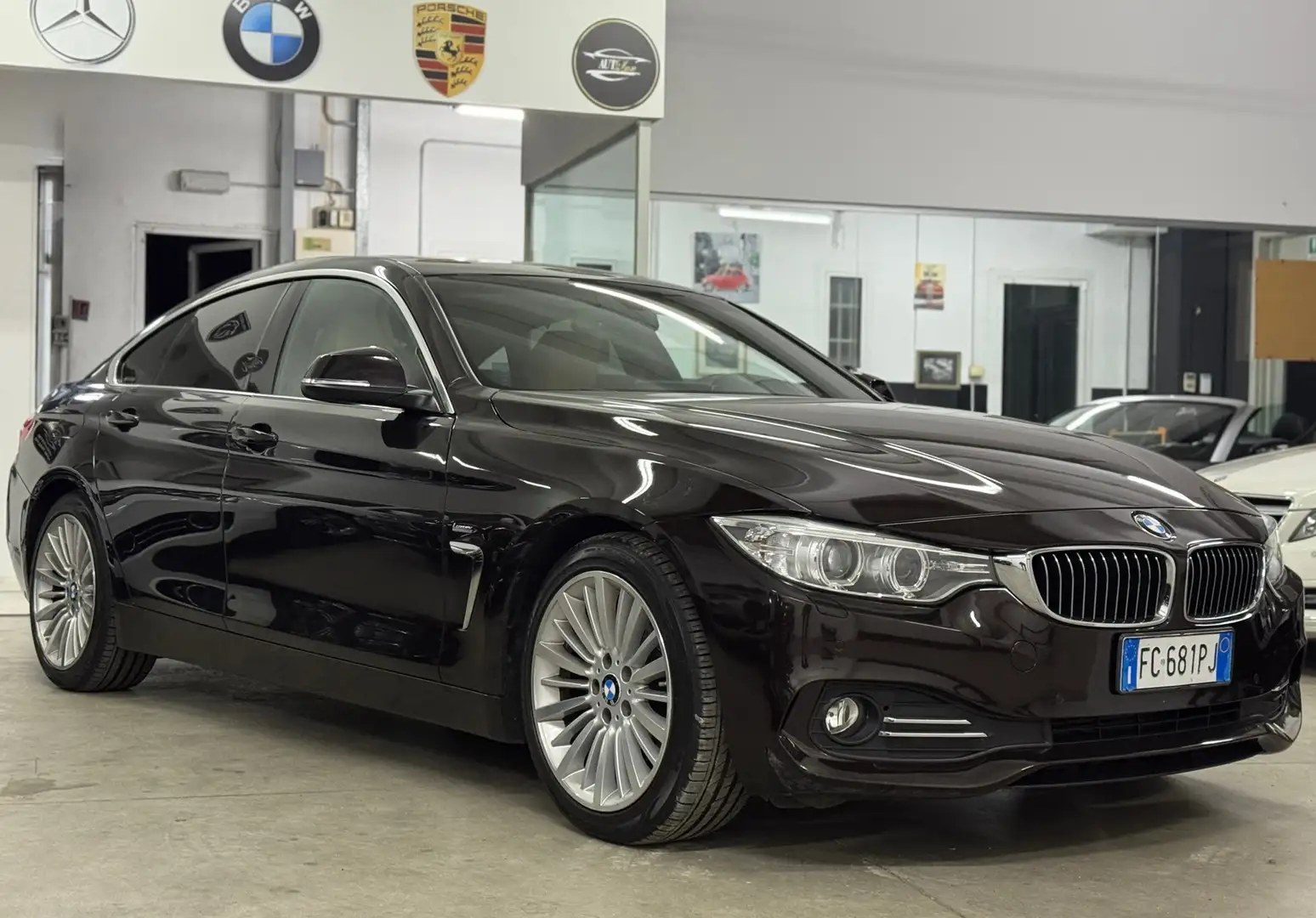BMW 420 420d 190CV G.Coupe FULL TETTO/VOLANTE M/ IVA Brun - 1