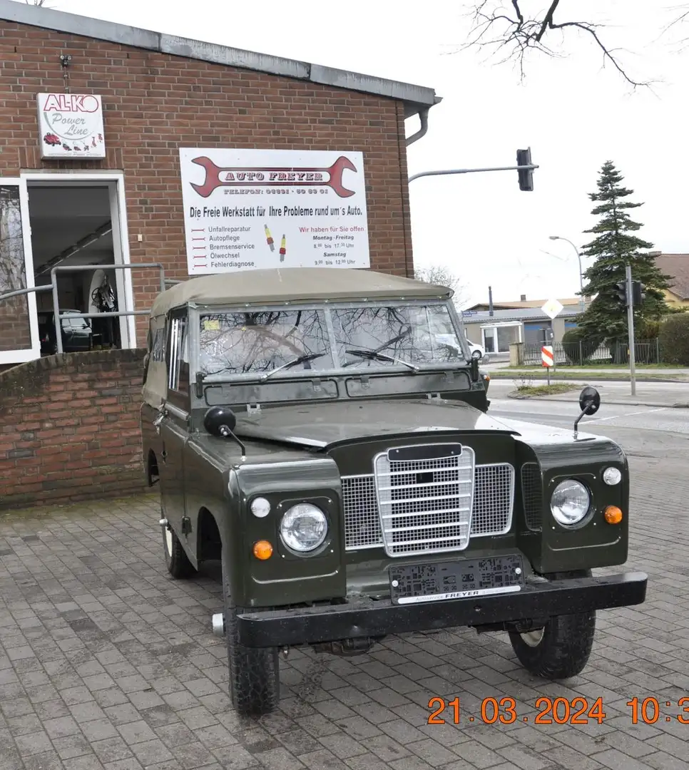 Land Rover Series 88Diesel Softtop,restauriert,H-Kennz. Grün - 2
