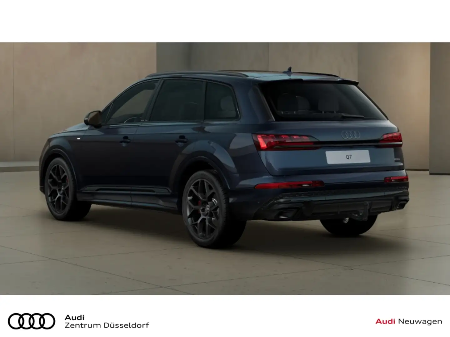 Audi Q7 50 TDI 7 Sitzer Allradlenkung AHK HUD S-Line Blau - 2