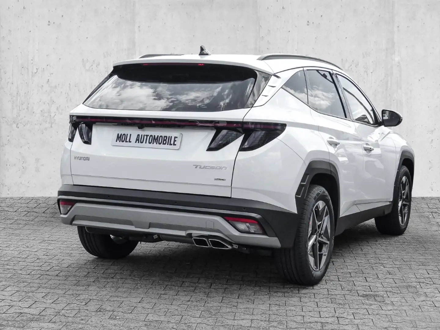 Hyundai TUCSON Trend Mild-Hybrid 4WD 1.6 CRDi Mild Hybrid EU6e DP Weiß - 2