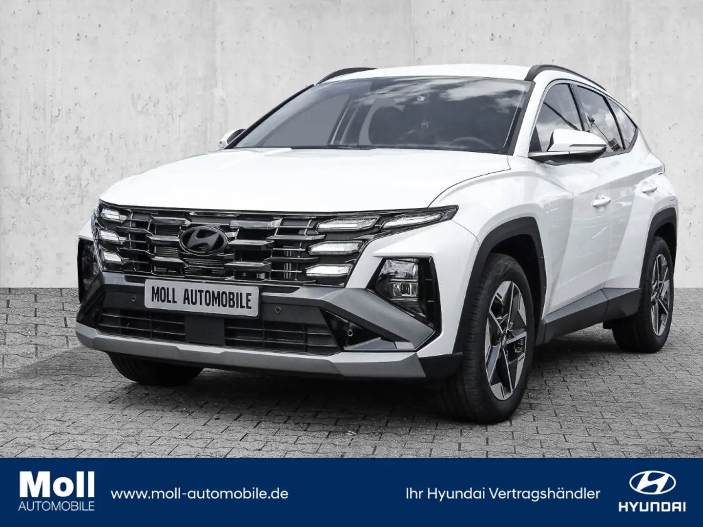 Hyundai TUCSON Trend Mild-Hybrid 4WD 1.6 CRDi Mild Hybrid EU6e DP Weiß - 1