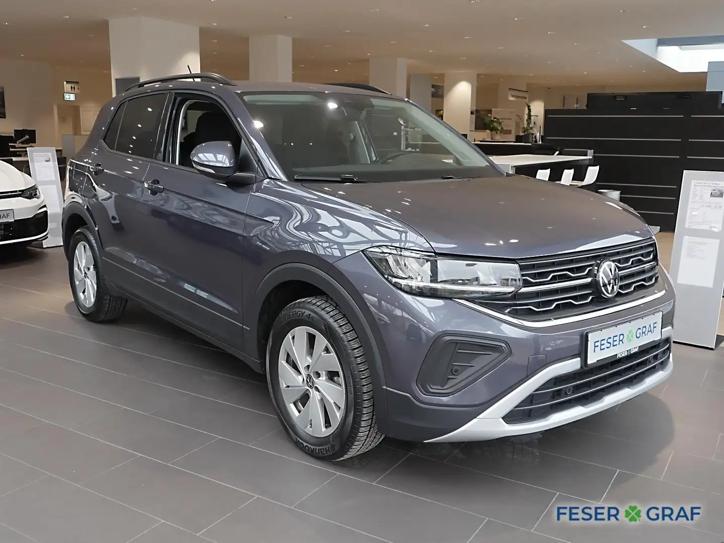 Volkswagen T-Cross Life 1.0 TSI Navi Kamera LED SiHz DigiCockpit Gris - 2