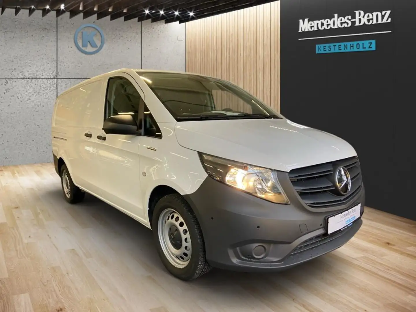 Mercedes-Benz Vito e 112 Kasten Lang *KAM*NAV*SHZ*DAB*STHZ*PDC* Weiß - 2