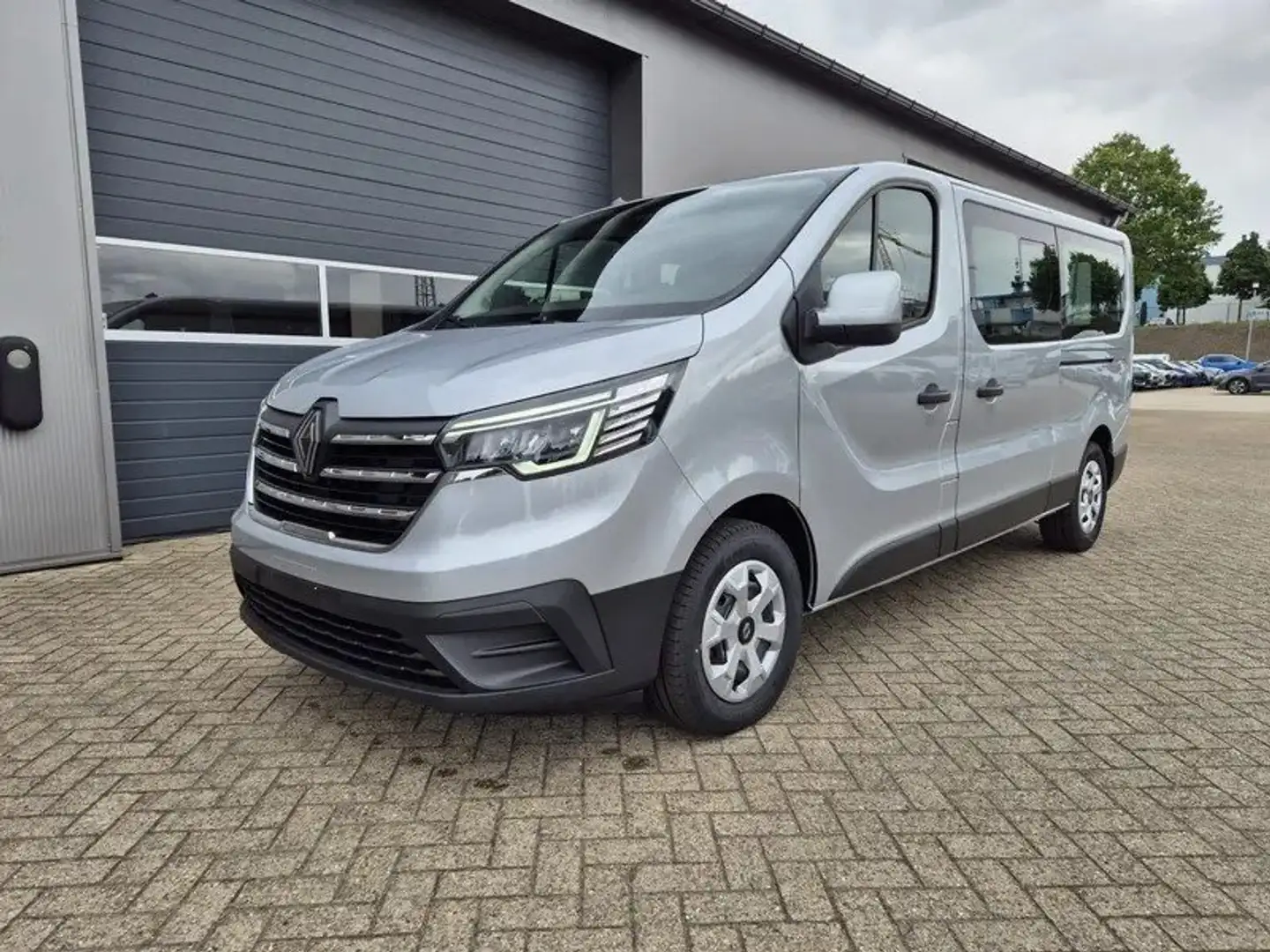 Renault Trafic Blue dCi 150 Grand Evolution *Rollstuhlsicherung* Argent - 1