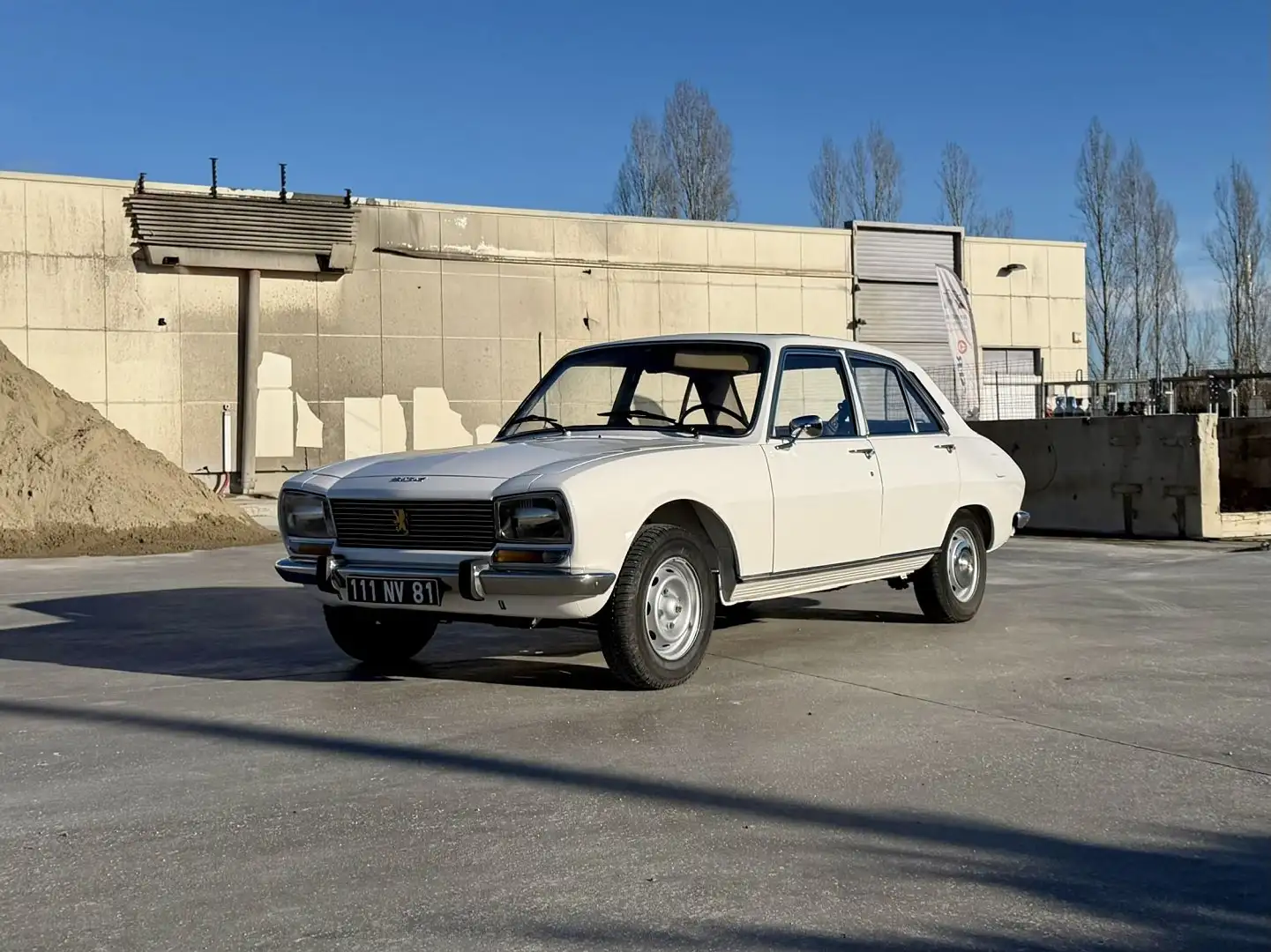 Peugeot 504 GL Blanc - 1