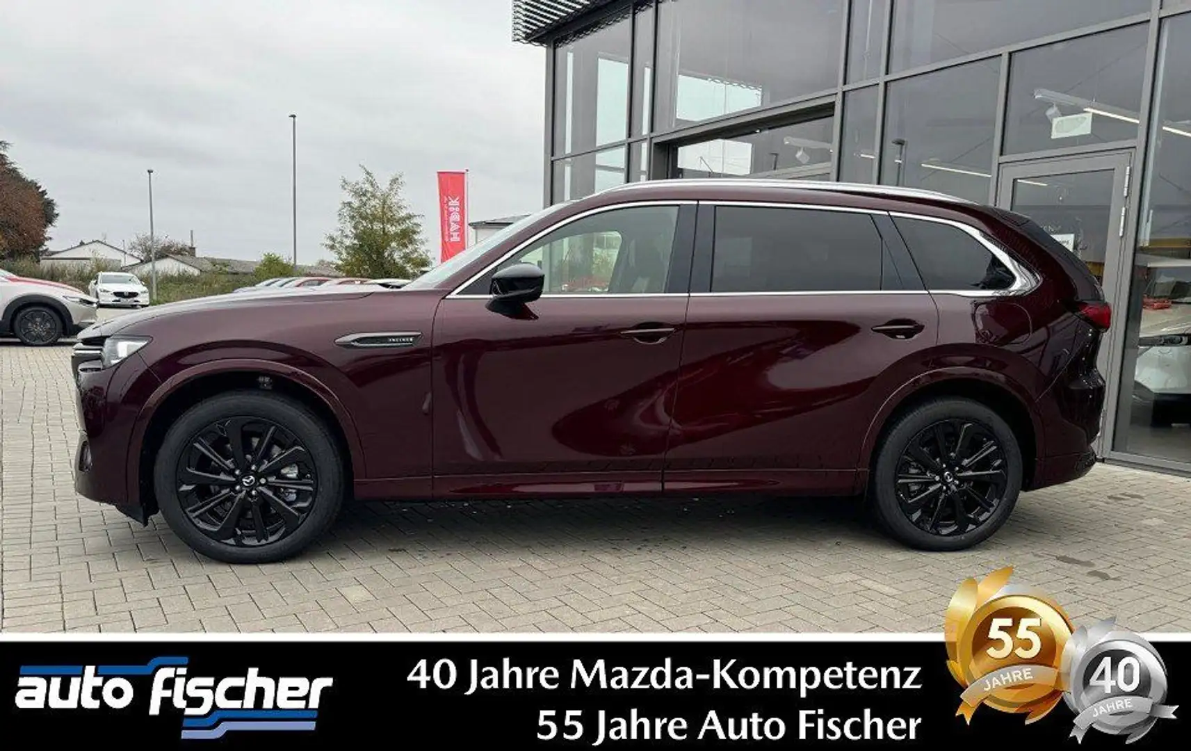 Mazda CX-80 3.3 (254PS) AWD Autom. Homura Plus 7-Sitze Rouge - 1