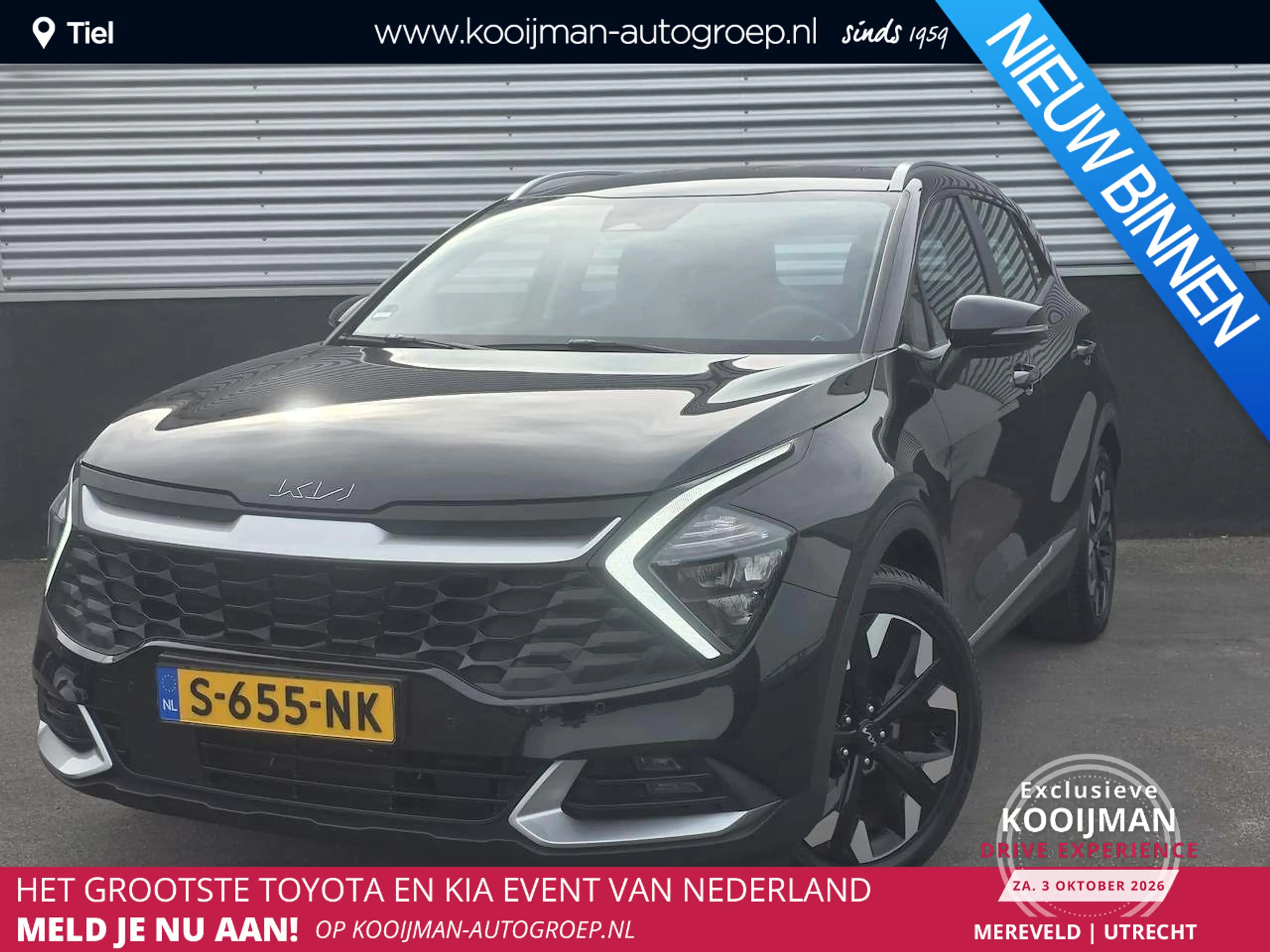 Kia Sportage 1.6 T-GDi Plug-in Hybrid AWD DynamicLine NL-auto,