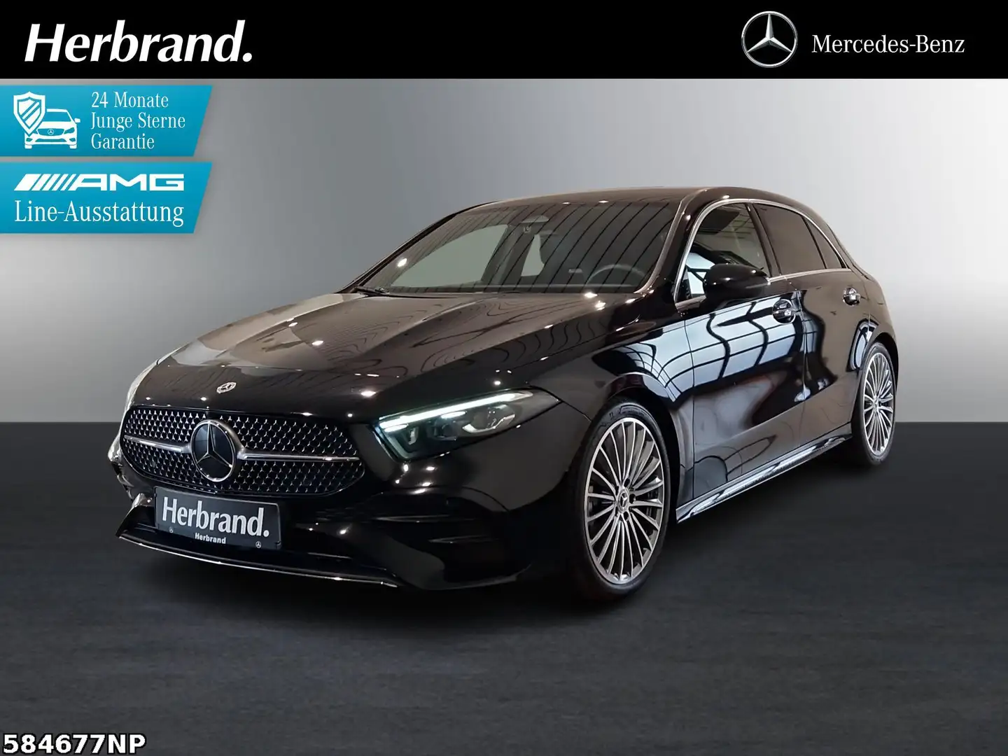 Mercedes-Benz A 200 AMG Distronic AHK Ambiente LED Kamera 19" Schwarz - 1