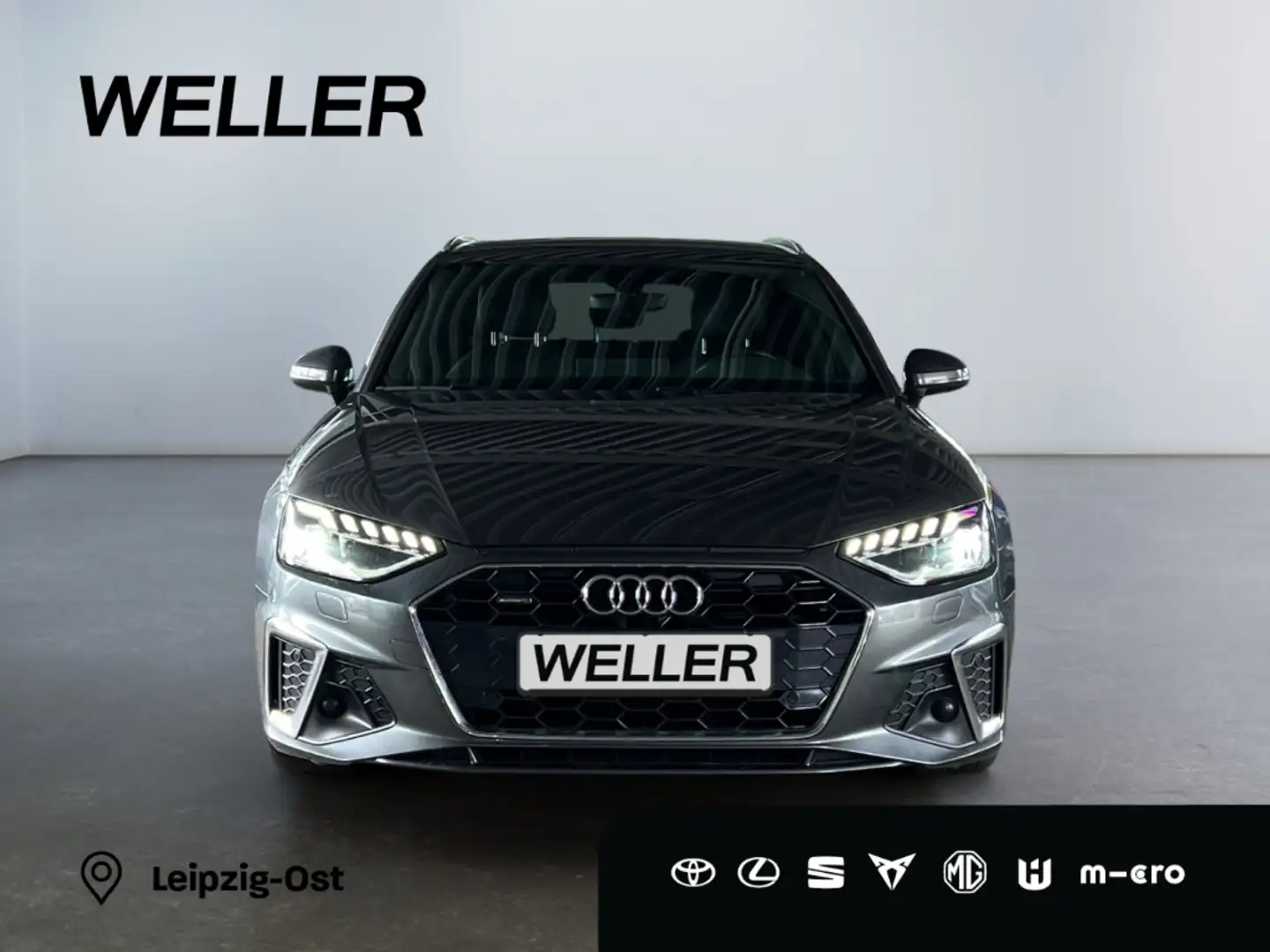 Audi A4 Avant 40 TDI quattro S tronic line *AHK*Navi* Gris - 2