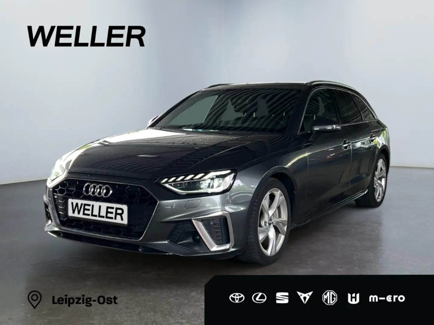 Audi A4 Avant 40 TDI quattro S tronic line *AHK*Navi* Gris - 1
