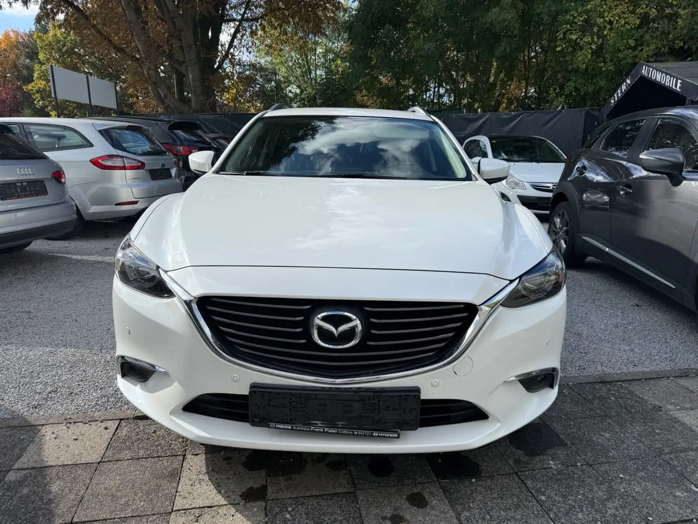 Mazda 6 Kombi Nakama*1 HAND*NAVI*AHK*ALU Weiß - 2
