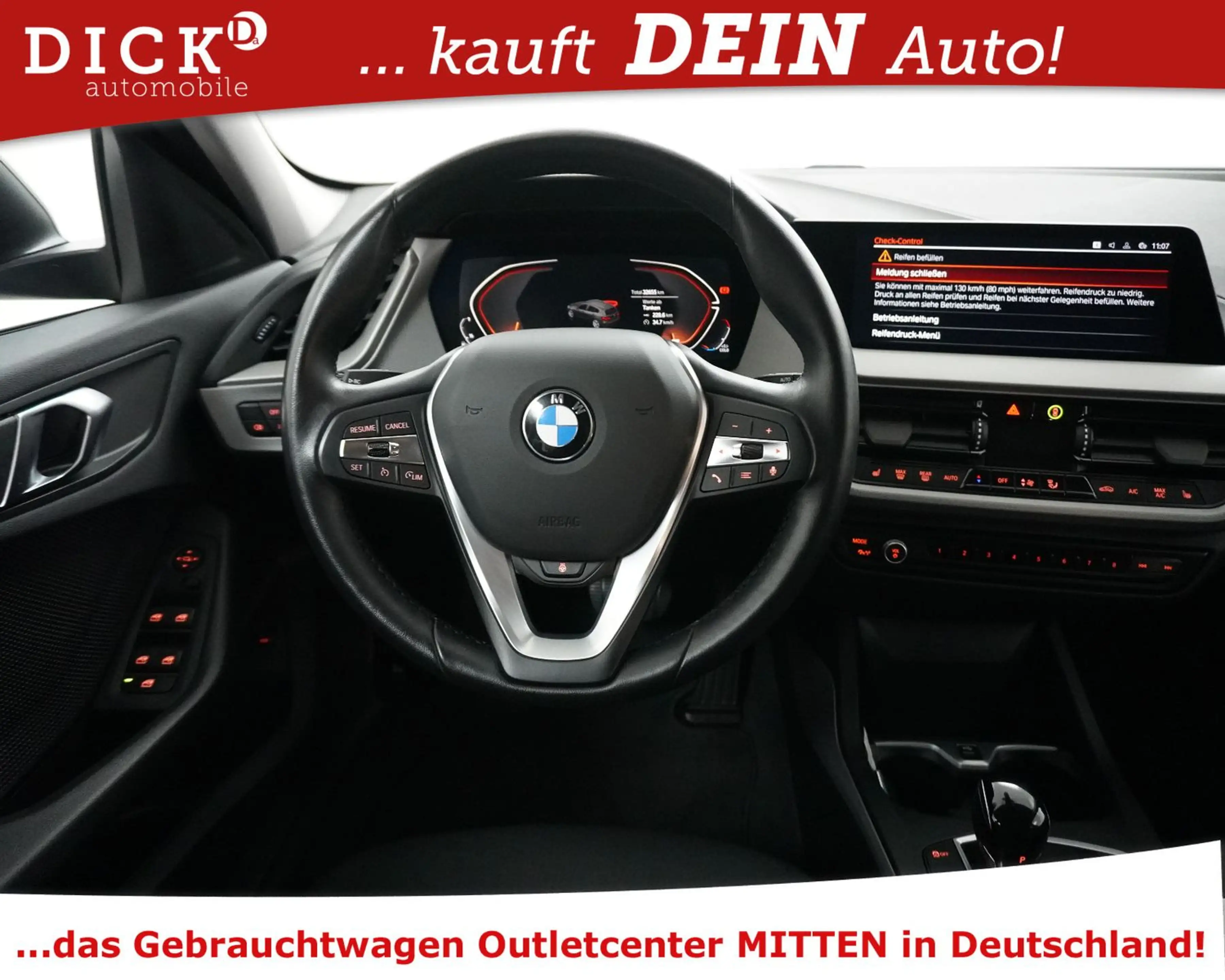 BMW 120 d Aut Advant PROF+VIRTU+LED+SHZ+TEMP+APPLE+MF — photo 15