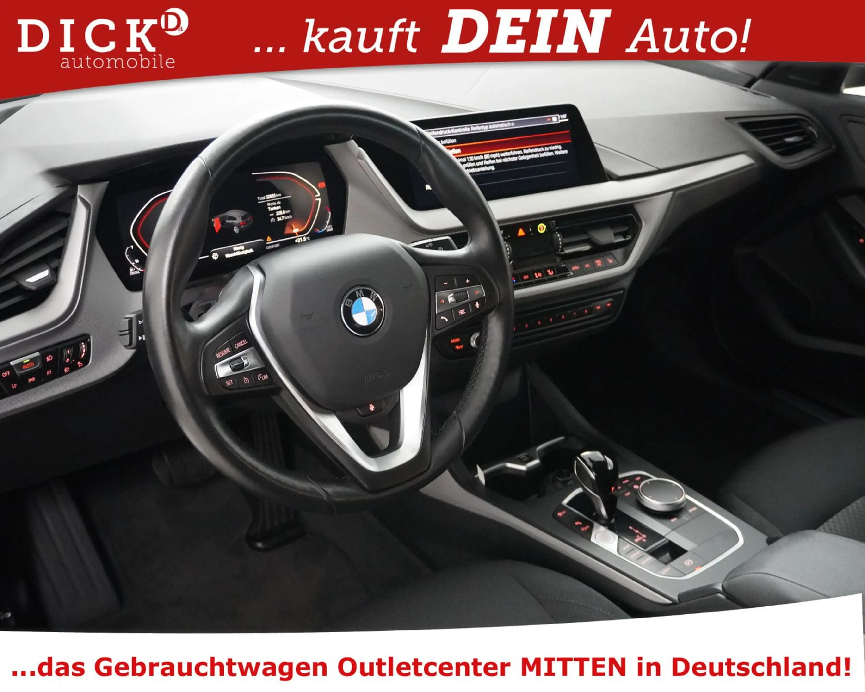 BMW 120 d Aut Advant PROF+VIRTU+LED+SHZ+TEMP+APPLE+MF — photo 10
