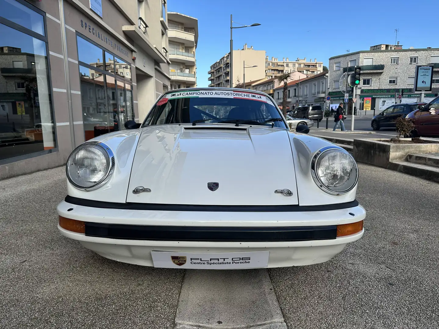 Porsche 911 carrera 3.0 Weiß - 2