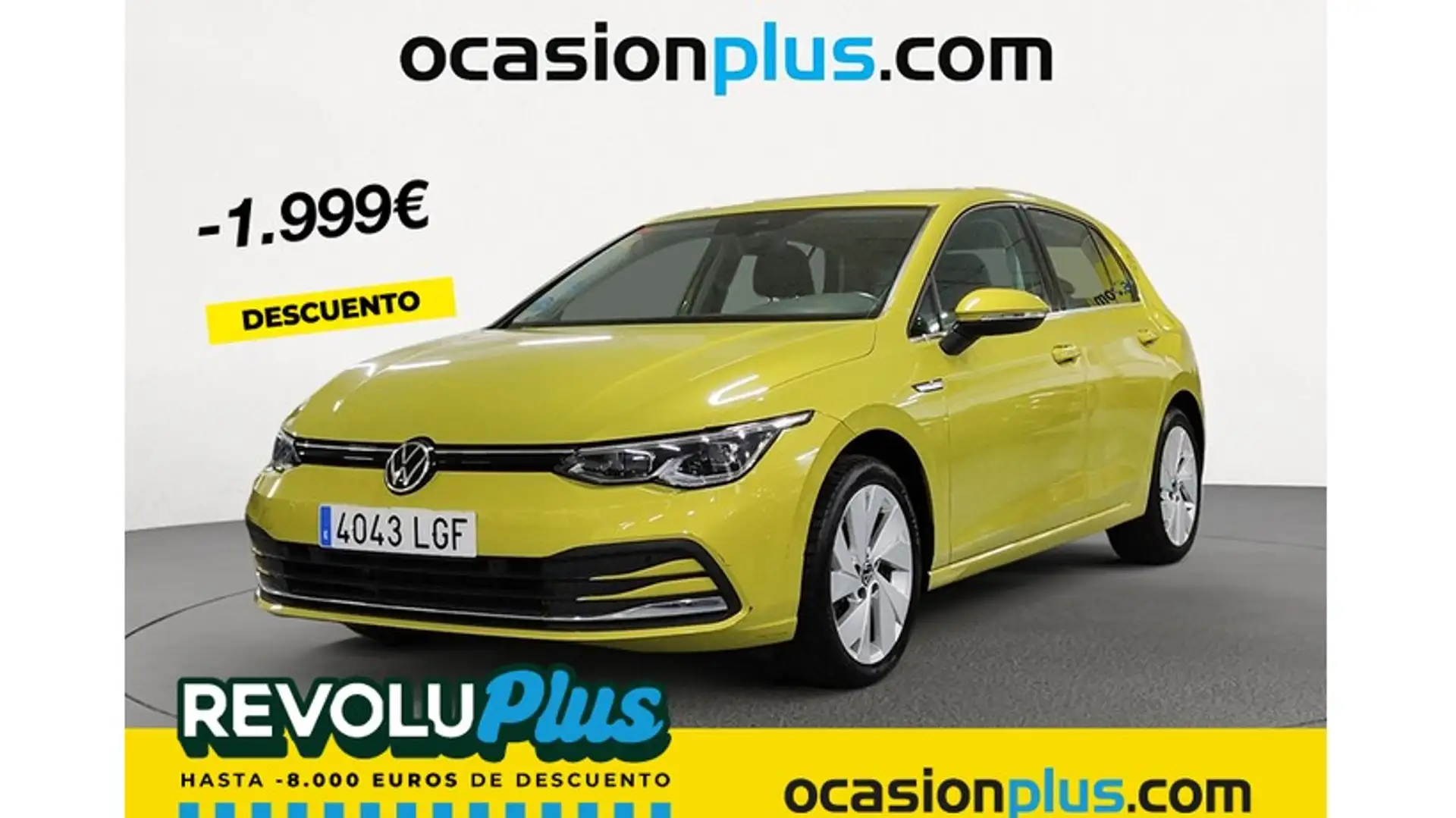 Volkswagen Golf 1.5 eTSI Style DSG 110kW Amarillo - 1