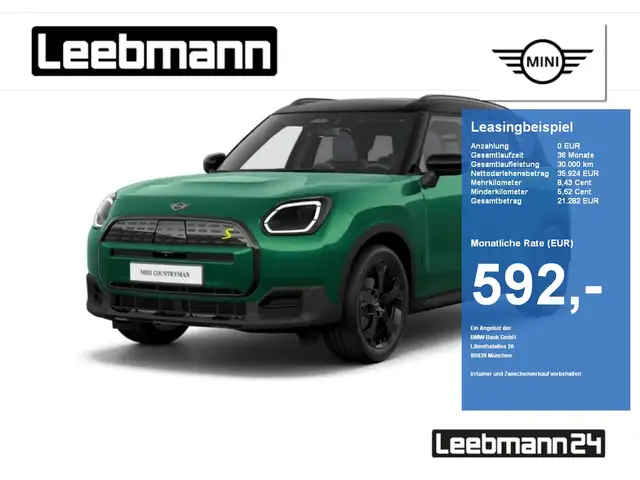 MINI Cooper SE Countryman Classic XL GARANTIE-09/30