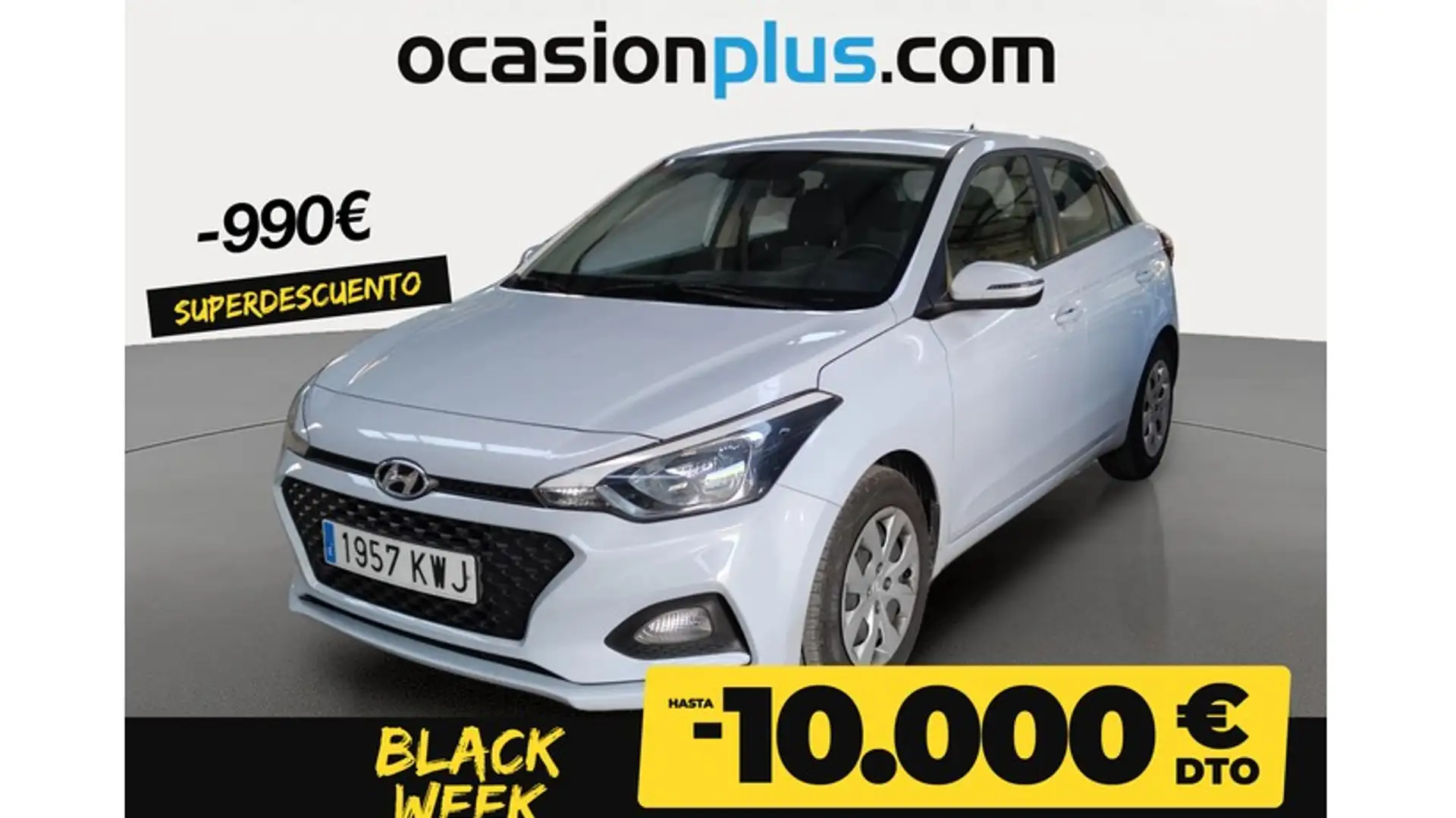 Hyundai i20 1.2 MPI Essence LE Gris - 1