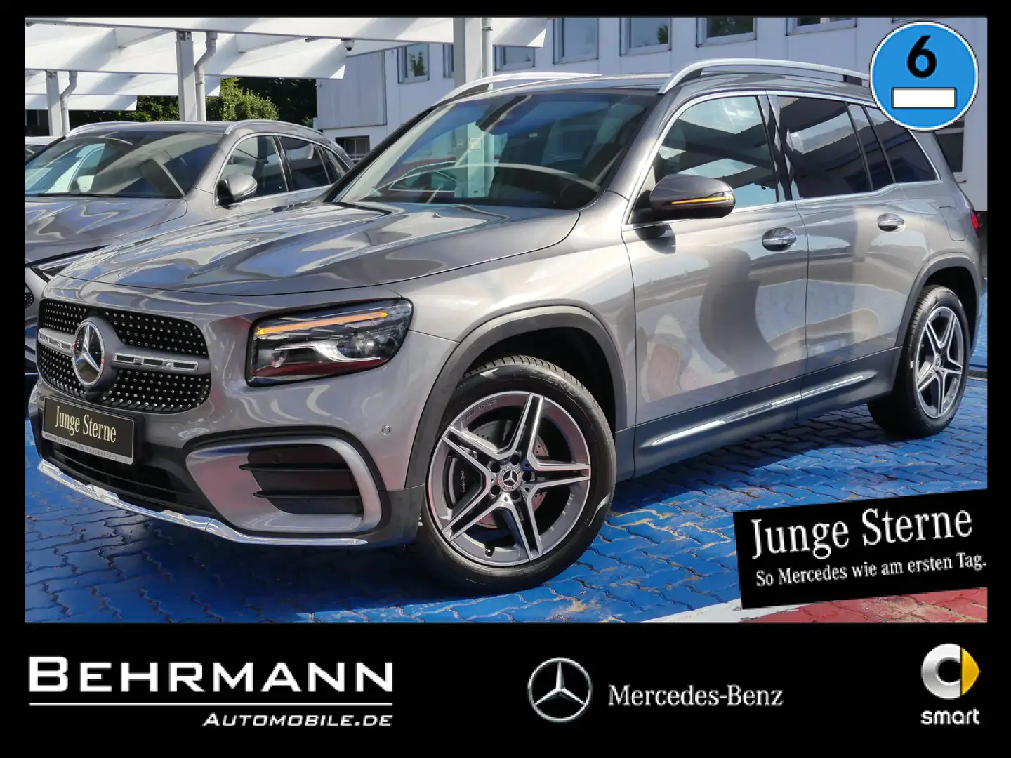 Mercedes-Benz GLB 200 GLB 200d AMG +Distronic+AHK+Ambiente+LED-Scheinw Серый - 1