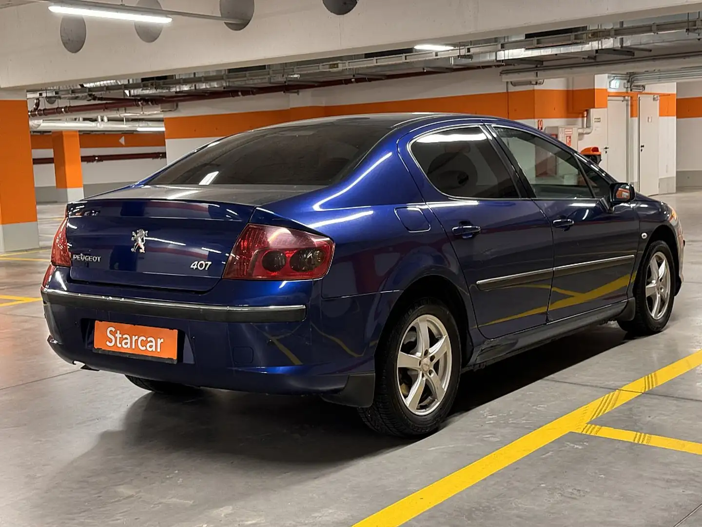 Peugeot 407 Comfort 1,6 HDI 110 (FAP) Blau - 2