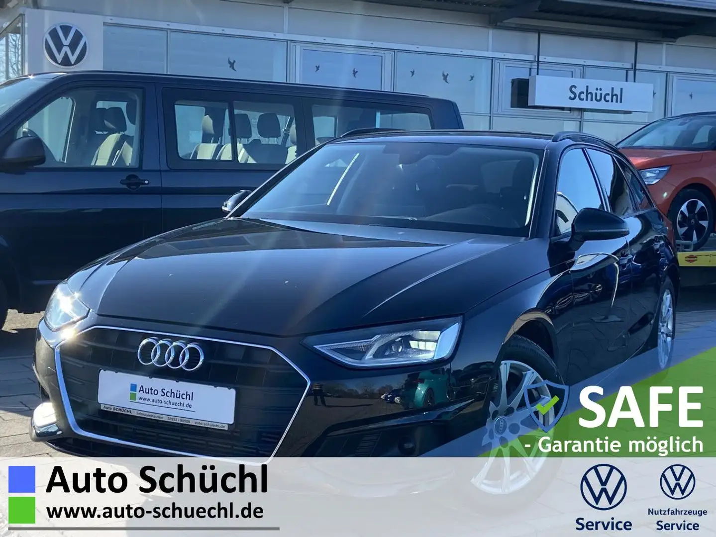 Audi A4 Avant 35 2.0 TFSI S-tronic AHK+NAVI+LED+SHZ+P Schwarz - 1