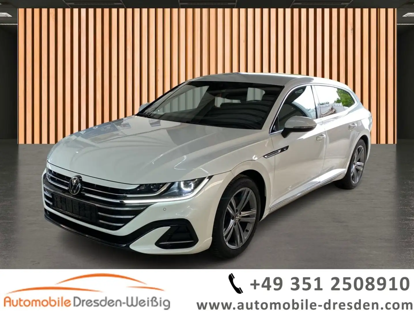 Volkswagen Arteon 2.0 TSI DSG R-Line*AHK* Weiß - 1