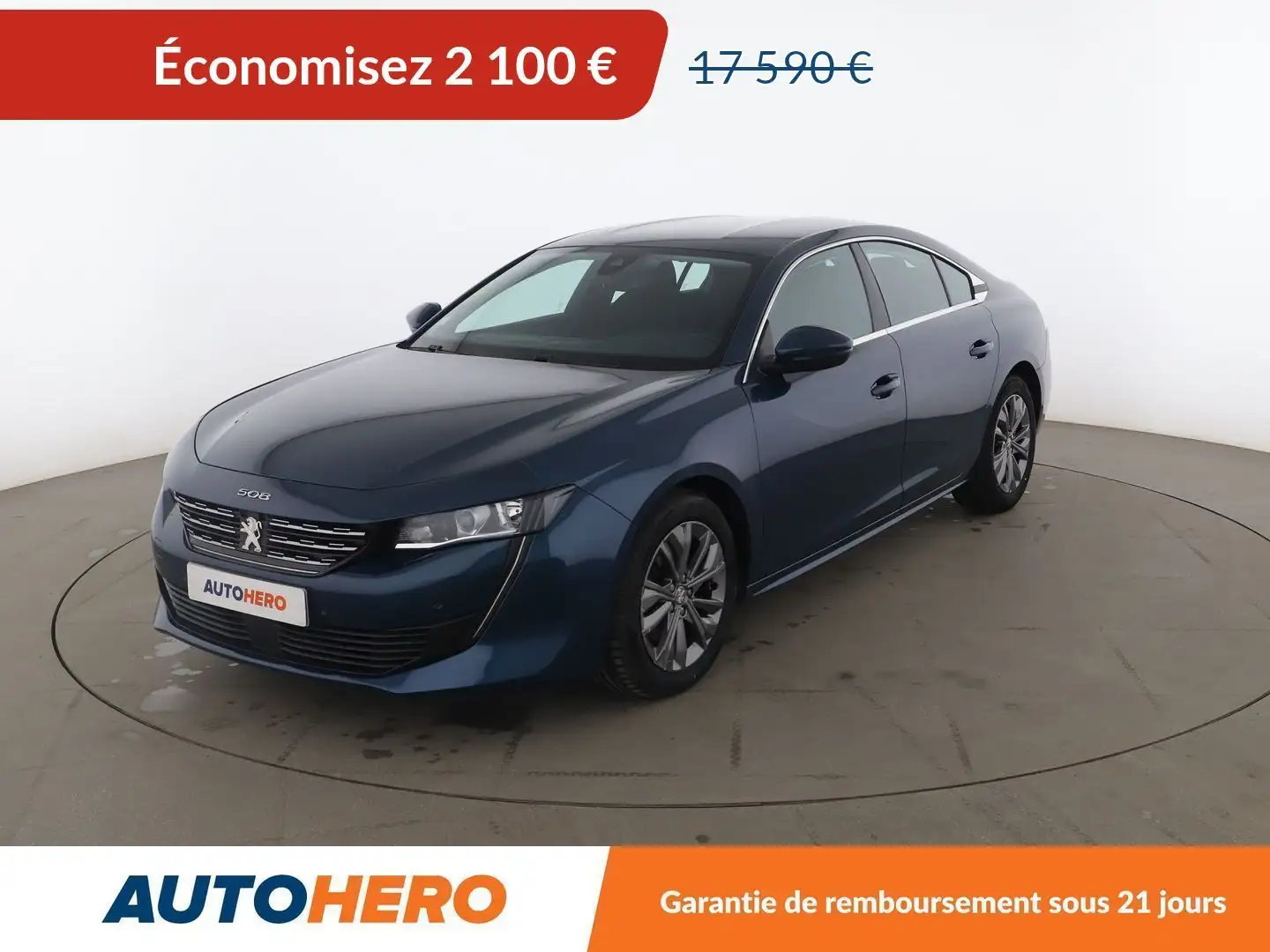 Peugeot 508 1.5 Blue-HDi Active Pack EAT8 Bleu - 1