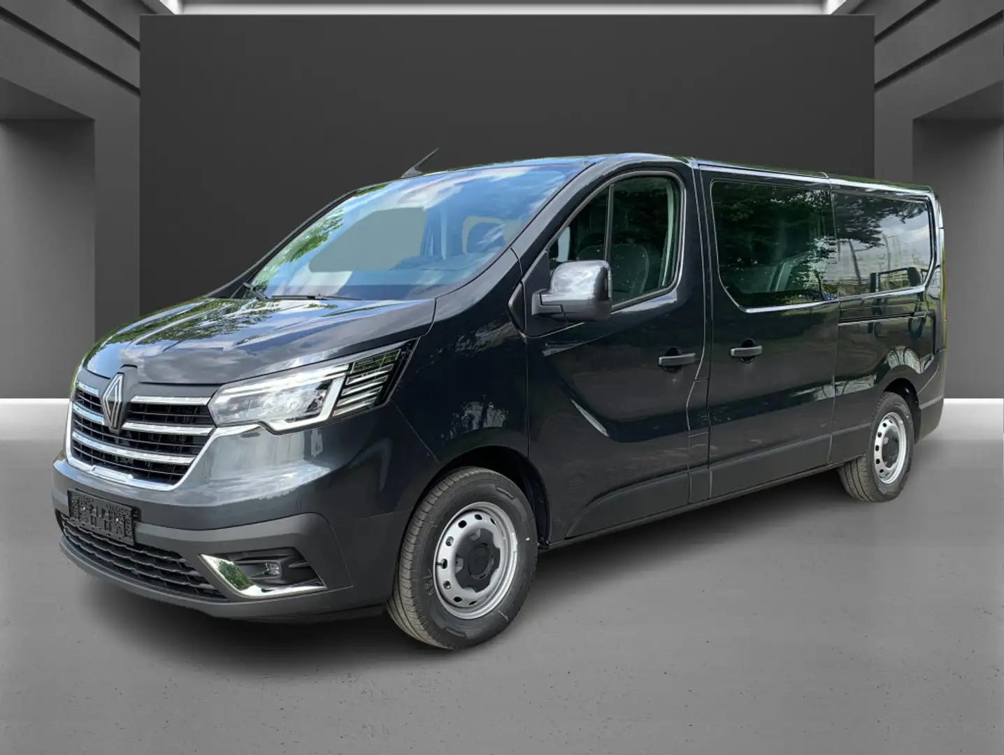 Renault Trafic EXTRA L2H1 3.0t 170 PS DoKa   AHK Gris - 1