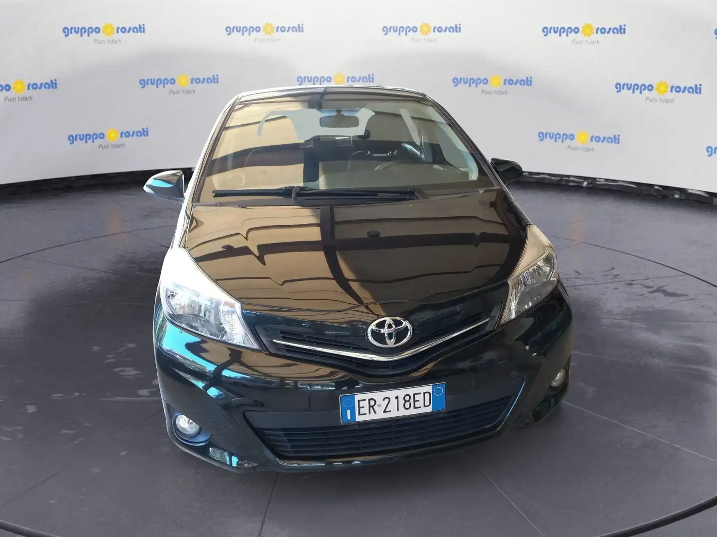 Toyota Yaris 3ª serie 1.4 D-4D 5 porte Lounge Negro - 1