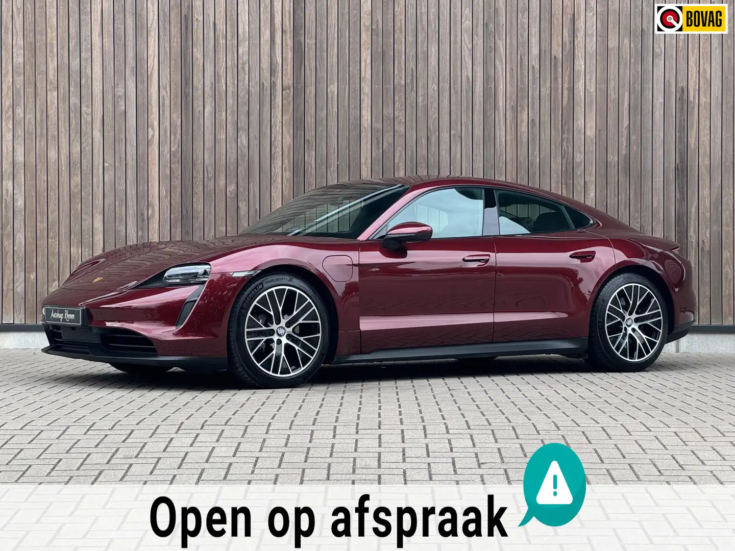 Porsche Taycan Performance 93 kWh / Cherry Red / Luchtvering Czerwony - 1