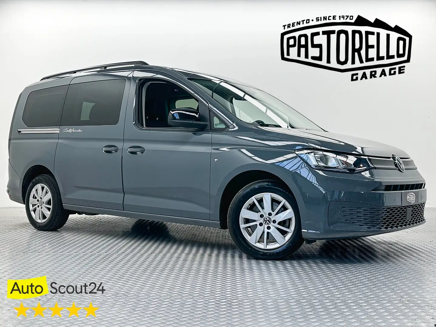 Volkswagen Caddy Caddy 2.0 TDI 122 CV DSG California Furgone Maxi Grigio - 1
