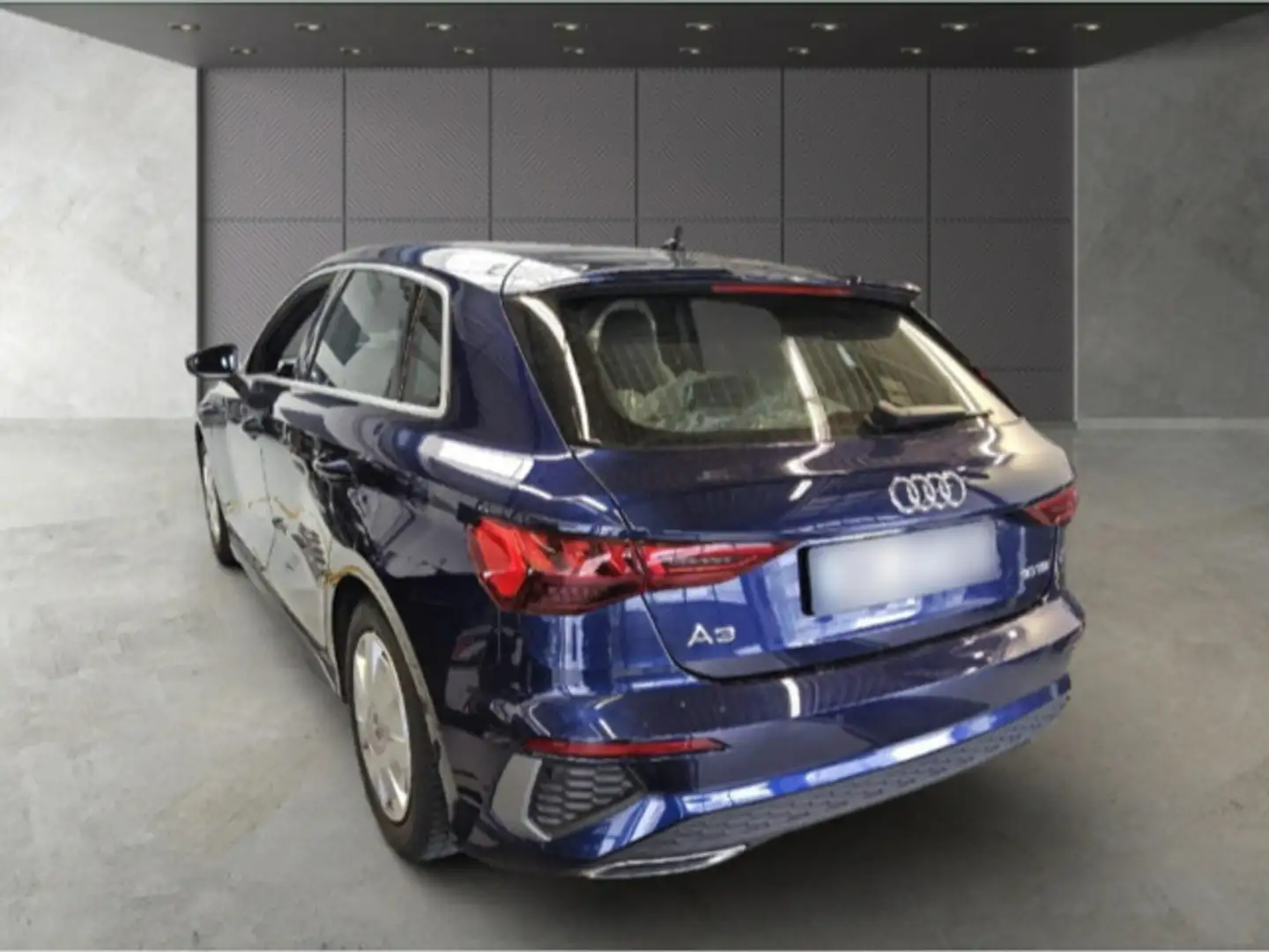 Audi A3 S line 30 TDI LED Navi PDC ACC B&O Blau - 2