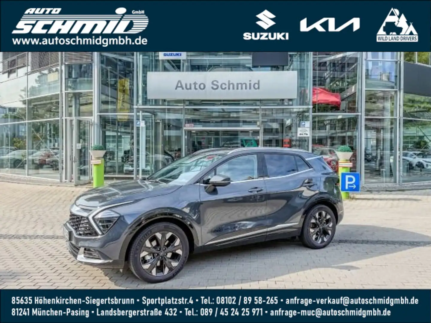 Kia Sportage SPORTAGE 1.6T PHEV  PLUG&RIDE Grau - 1