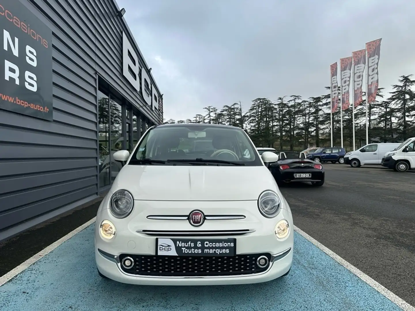 Fiat 500e 1.2 8V 69CH ECO PACK DIVA Blanc - 2