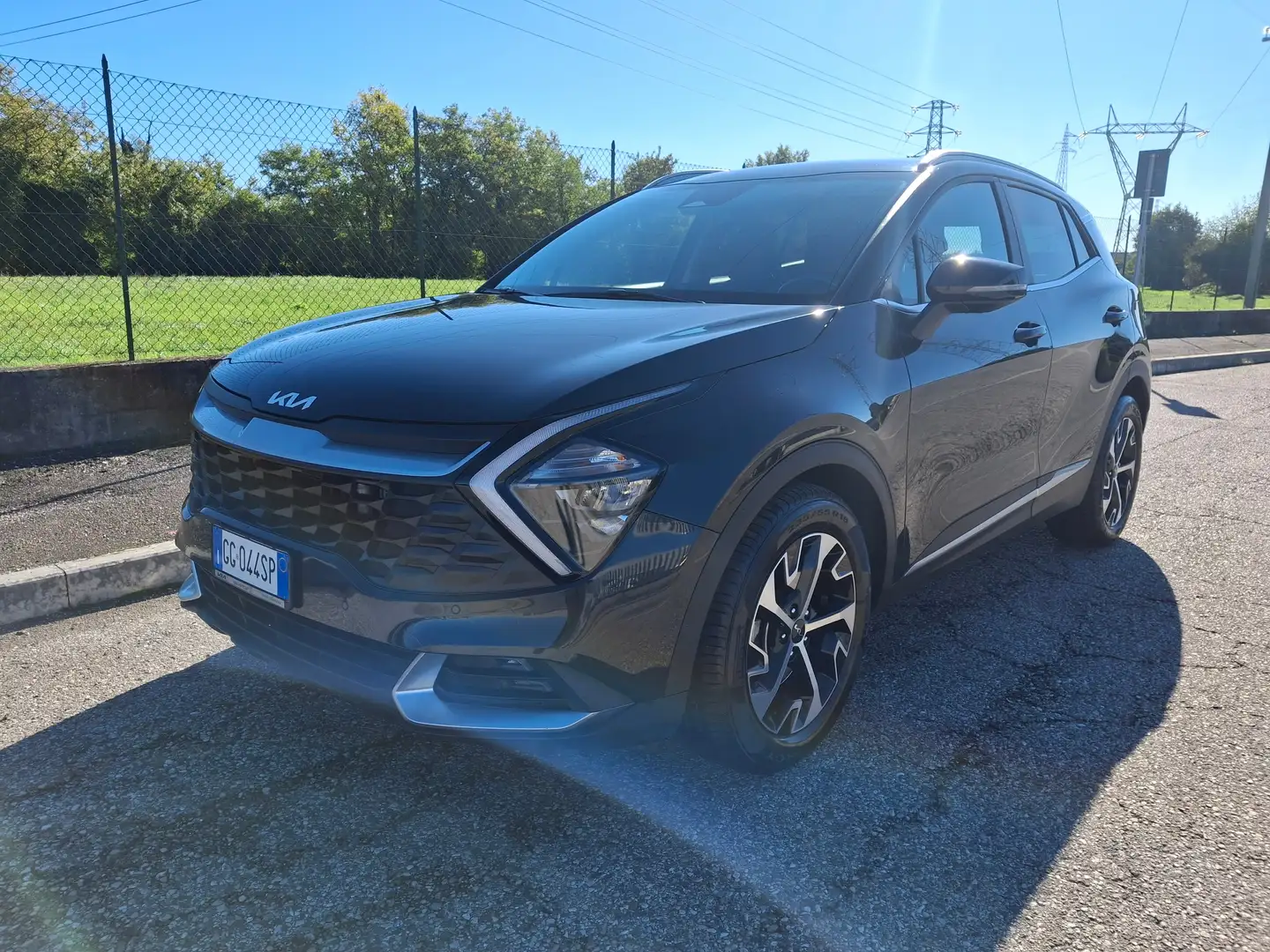 Kia Sportage Sportage V 2022 1.6 tgdi mhev Nero - 1