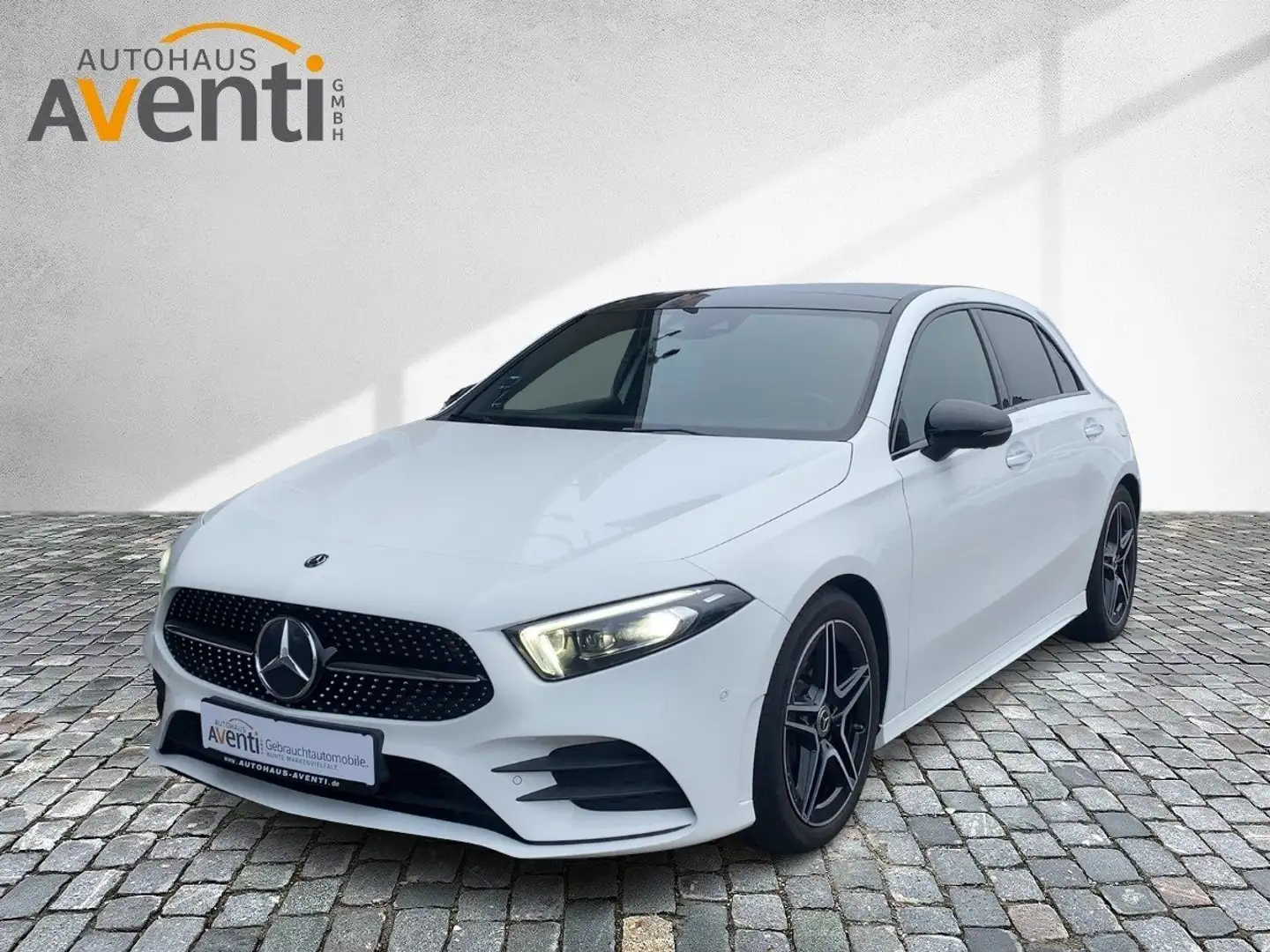 Mercedes-Benz A 250 AMG Line *Pano*MBUX*ACC*AHK*Night*Standhzg. Weiß - 2